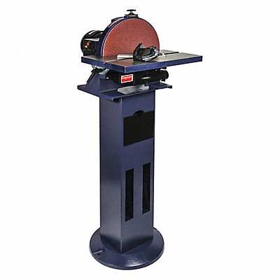 DAYTON 499F69 Disc Sander 0.75 hp 46 in