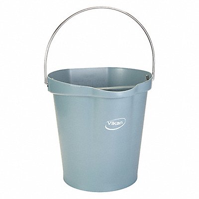 VIKAN 568688 Hygienic Bucket 3 1/4 gal Grey