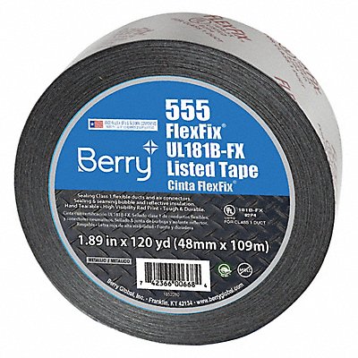 NASHUA 555 Duct Tape Metallic 1 7/8inx120yd 3.1 mil