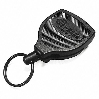 KEY-BAK 0S48847 Key Retractor Black Stainless Steel