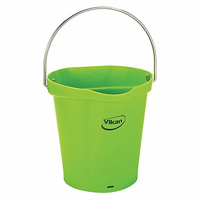 VIKAN 568877 Hygienic Bucket 1 1/2 gal Green