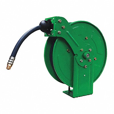 SPEEDAIRE 49AE03 Spring Return Hose Reel 1/4 MNPT 25 ft