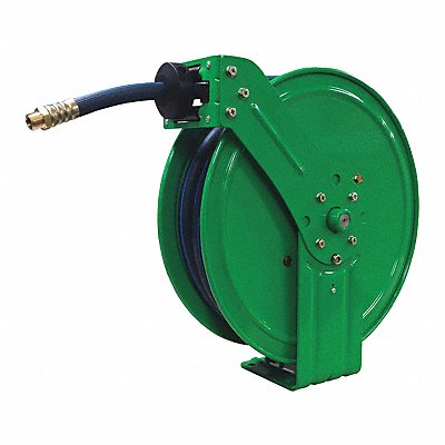 SPEEDAIRE 49AE06 Spring Return Hose Reel 3/8 MNPT 50 ft