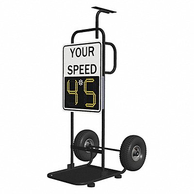 TAPCO 128877 LED Radar Speed Sign Aluminum 29 x 23