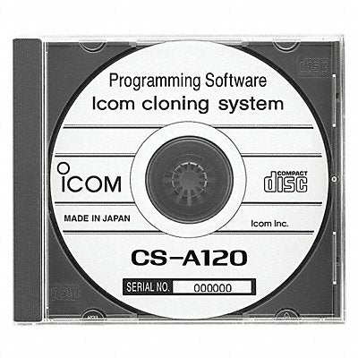 ICOM CSA120 Programming Software Disc 5 in L
