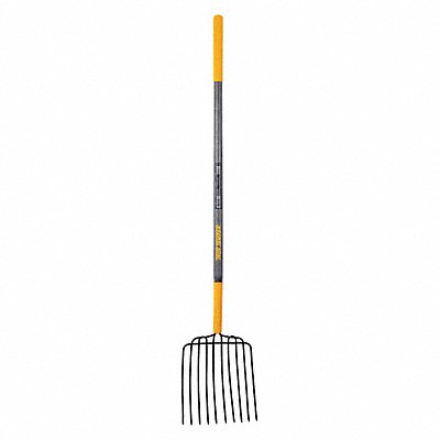 TRUE TEMPER 28124GR Ensilage Fork 10 Tines Wood Handle
