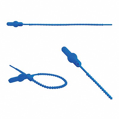 ELC SECURITY PRODUCTS 065N21PPBL Pull-Tight Seals Blue Unfinished PK250