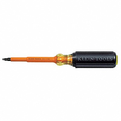 KLEIN TOOLS 6624INS Insulated Square Screwdriver #2