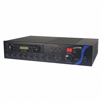 SPECO TECHNOLOGIES PBM120AU PA Amplifier 120W 3-25/64 H with USB