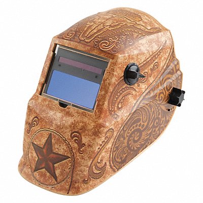 LINCOLN ELECTRIC K41341 Welding Helmet Tan Ratchet Plastic