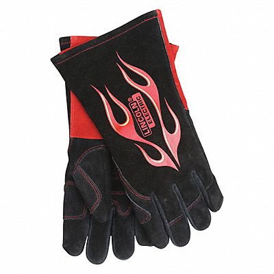 LINCOLN ELECTRIC KH783 Welding Gloves MIG/Stick 13-3/4 L PR