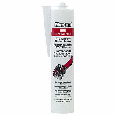 VIBRA-TITE 99630 Gasket Sealant 300mL Red Silicone