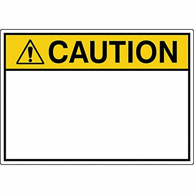 GRAINGER OSL9355PK Label 3.5in x 5in Polyester PK5