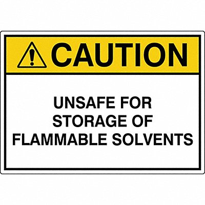 GRAINGER OSL9365PK Label 3.5in x 5in Polyester PK5