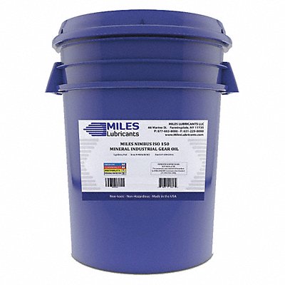 MILES LUBRICANTS M00600303 Gear Oil Nimbus Pail 5 gal
