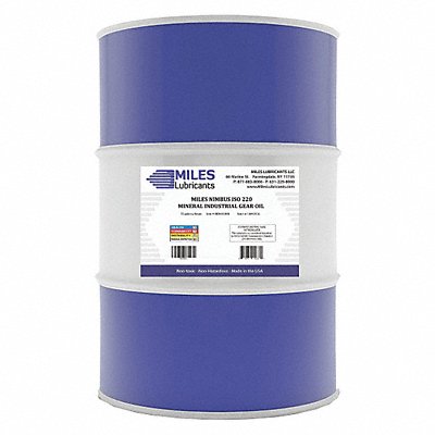 MILES LUBRICANTS M00600401 Gear Oil Amber Drum 400 lb 420 deg.F