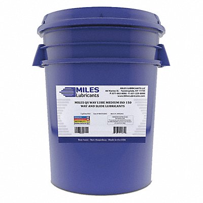 MILES LUBRICANTS M00701803 Way Oil Amber Petroleum 5 gal.