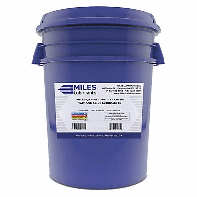 MILES LUBRICANTS M00701703 Way Oil Amber Petroleum 5 gal.
