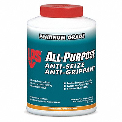 LPS 4110 General Purpose Anti-Seize 1 lb BrshTp Cn