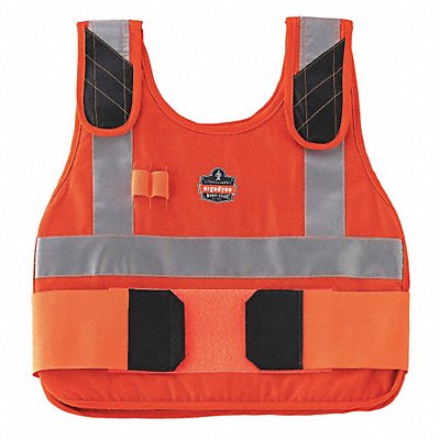 CHILL-ITS BY ERGODYNE 6215HV FR Cooling Vest Orange 4 hr S/M