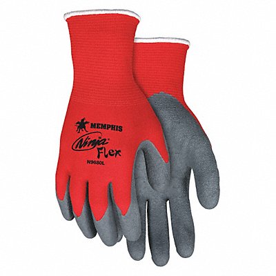 MCR SAFETY VPN9680S VF Coated Gloves 3/4Dip S 3NGW9 PR