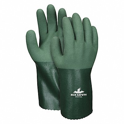 MCR SAFETY MG9756M J5033 Gloves Nitrile M 12 in L PR PK12