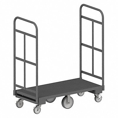 GRAINGER PTS187258PU95 Platform Truck 2000lb 72in x 16in 58in H