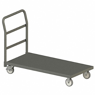 GRAINGER EPT24605PU95 Platform Truck 1200lb 60in x 24in