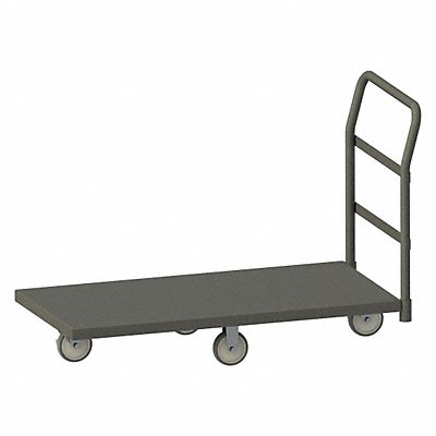GRAINGER EPTD24485PU95 Platform Truck 1000lb 48in x 24in