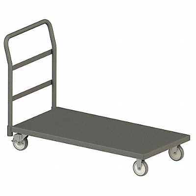 GRAINGER EPT24485PU95 Platform Truck 1400lb 48in x 24in 39in H