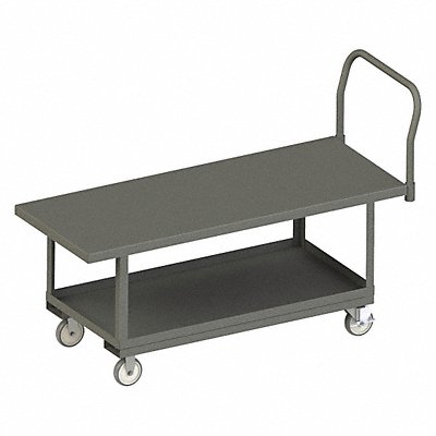 GRAINGER WHPT30485PU95 Platform Truck 1400lb 48in x 30in 43in H