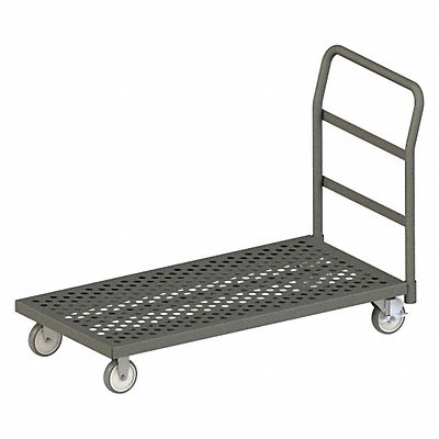 GRAINGER EPTP24365PU95 Platform Truck 1200lb 36in x 24in