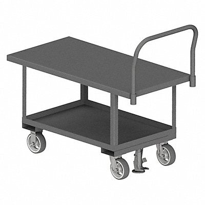 GRAINGER WHPTFL24486MR95 Platform Truck 2000lb 48in x 24in 40in H