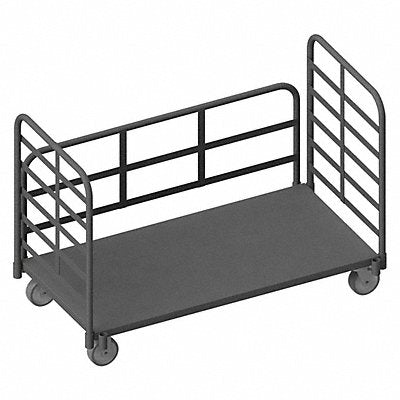 GRAINGER EPT3RH30486PU95 Platform Truck 3600lb 48in x 30in 45in H