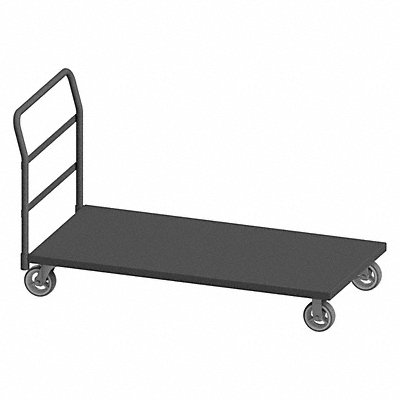 GRAINGER EPT30606MR95 Platform Truck 1200lb 60in x 30in 42in H