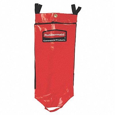 RUBBERMAID COMMERCIAL PRODUCTS 1966882 Recycling Cart Bag 34 gal Cap. Red