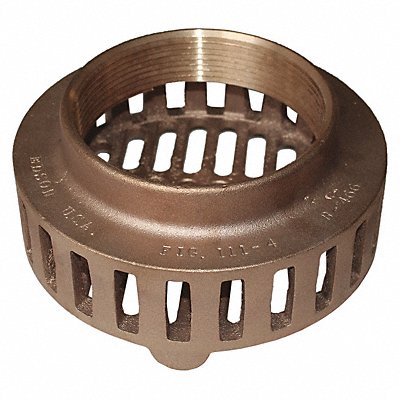 EDSON 11140 Suction Strainer 4 FNPT Side Round