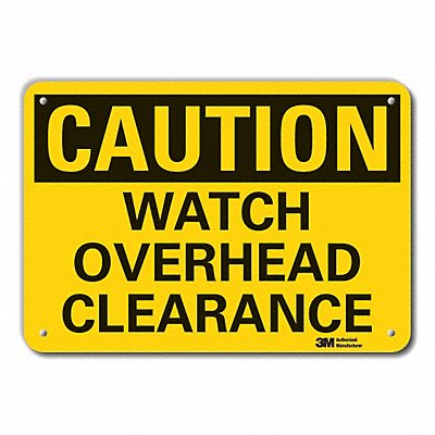 LYLE LCU30295NP14x10 Caution Sign 10 inx14 in Plastic