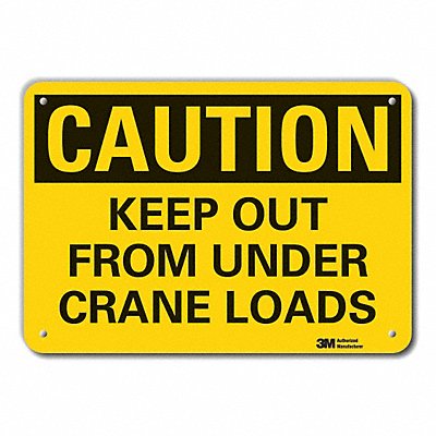 LYLE LCU30334NP10x7 Caution Sign 7 inx10 in Plastic