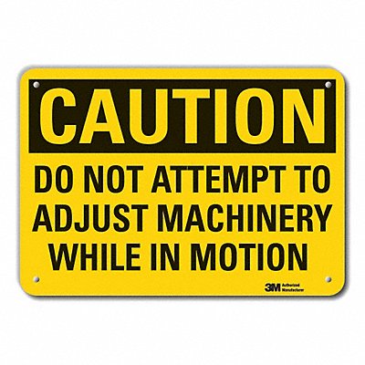 LYLE LCU30415NP14x10 Caution Sign 10 inx14 in Plastic