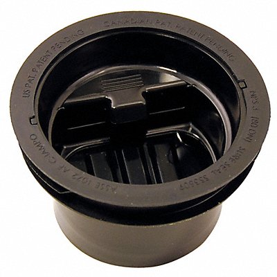 RECTORSEAL 97043 Trap Seal 1 1/4 in H Black