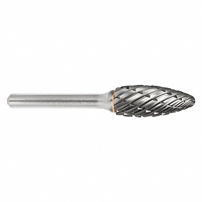 SGS PRO 19371 Flame Bur 1/2 Carbide Steel Cut