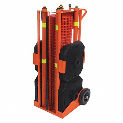 IDEAL WAREHOUSE INNOVATIONS INC. 706030 Barricade System 55in H x 25in W Orange