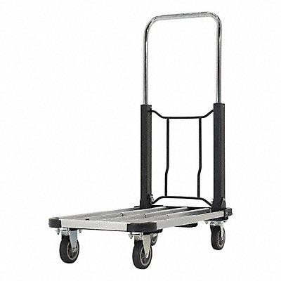 GRAINGER FAPT1628 Platform Truck Aluminum 300 lb 9 in H