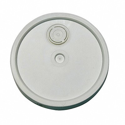GRAINGER ROP2120CVRTTWS Plastic Pail Lid White HDPE