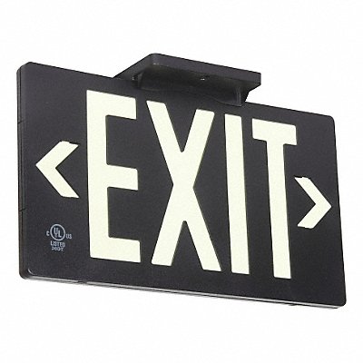 GRAINGER GRAN11419 Exit Sign 8 3/4 in x 15 1/2 in Plastic