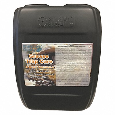 BEYOND GREEN CLEANING 9300005 Grease Trap Treatment Bucket 5 gal Liq