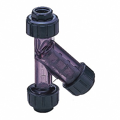 ASAHI 1256030 Y Strainer 9 1/4 H 20 mesh PVC