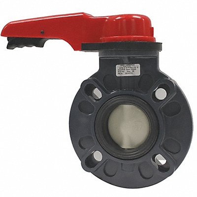 ASAHI 173730060 Butterfly Valve 6 Pipe Size PVC