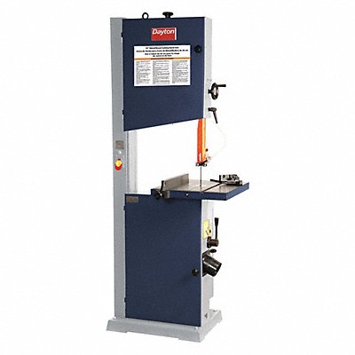 DAYTON 49G989 Band Saw Vertical 45 to 3000 SFPM
